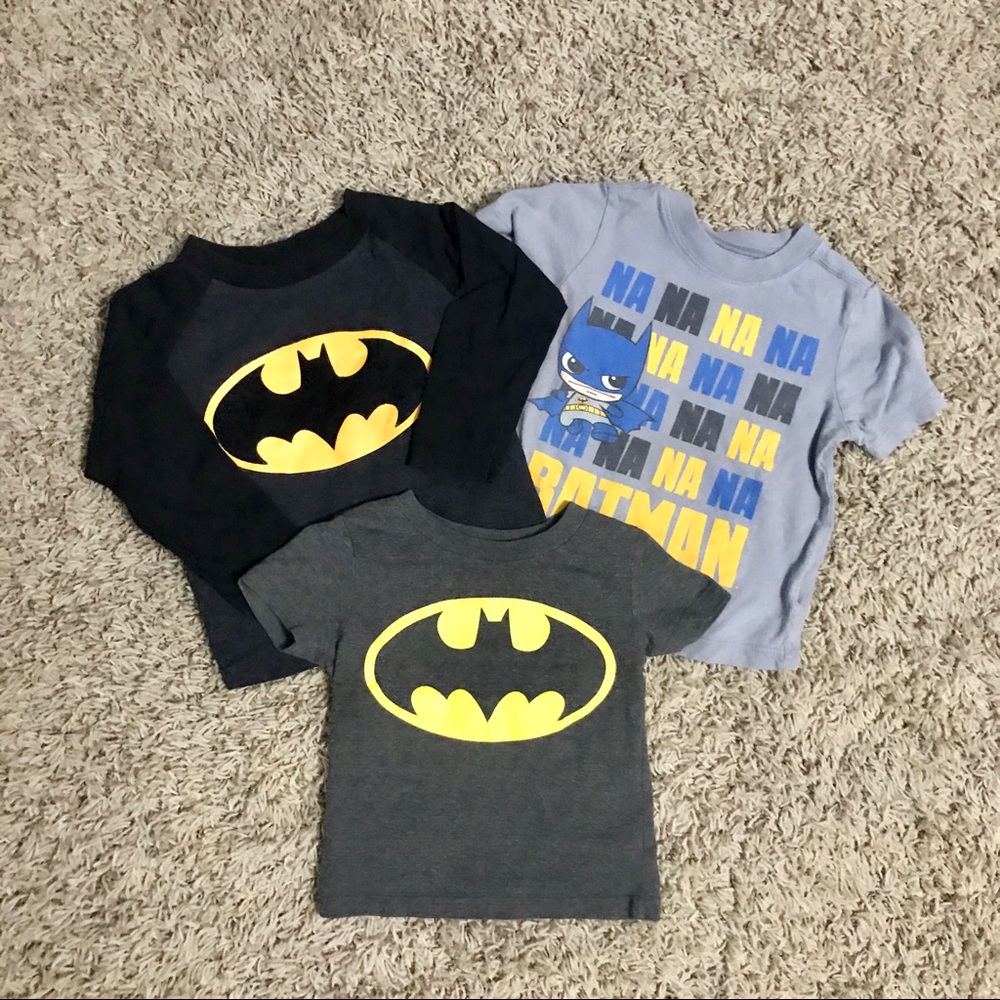 2T Batman Shirt Bundle